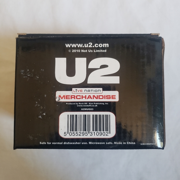 U2 Rattle & Hum Coffee Mug - Picture 2 of 4